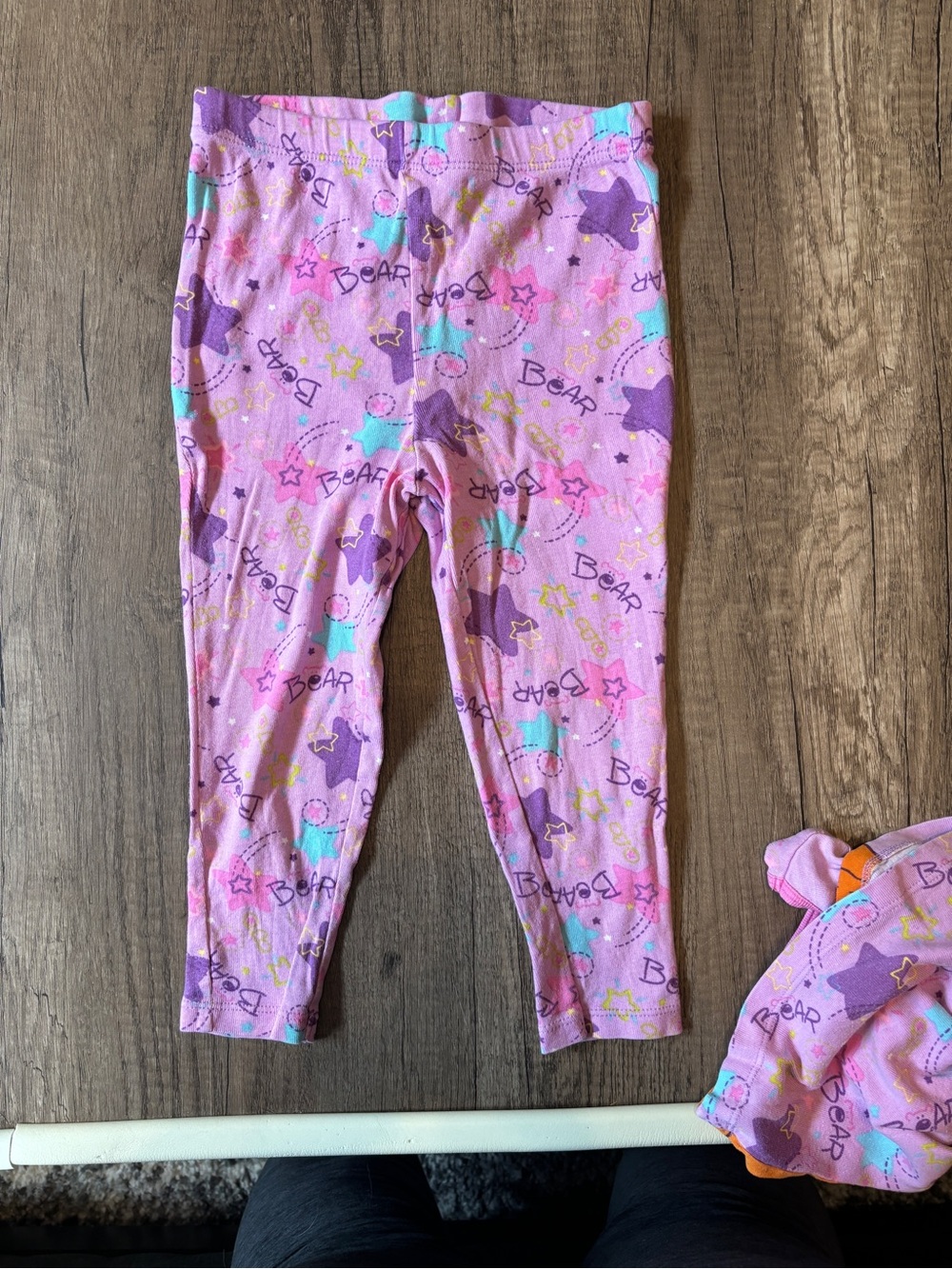 Vintage 2000s Y2K Disney Bear In The Big Blue House Toddler Girl Pajamas Sz 4 - Picture 4 of 7